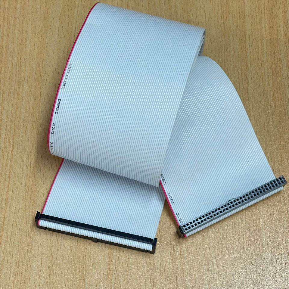 Dây Cáp IDC Ribbon Cable 64 Pin 2.54mm Pitch 2x32 Pin Female to Female Dài 1M