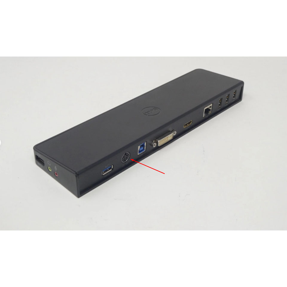 Bộ Chuyển Đổi Nguồn AC/DC Adapter 5V 6.5A Powertron PA1065-050T2B650 Jack DC Size 4-Pin DIN / 4-Prong For Targus SuperSpeed Dual Video Docking Station, Dell D3000 USB 3.0 Docking Station.