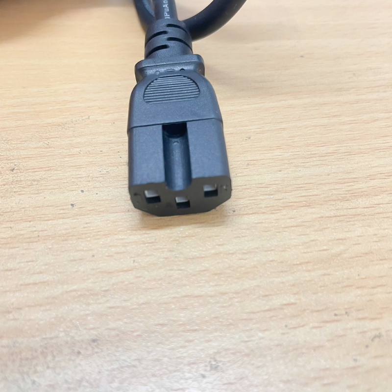 Dây Nguồn C14 to C15 10A 250V 3x1.0mm² H05VV-F Cable OD 8.5mm Dài  For Cisco Juniper Networks PDU