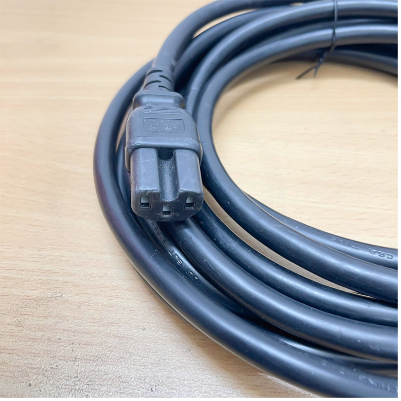 Dây Nguồn IEC 60320 C14 to C15 CHINGCHENG EL-705 E88446 15A 250V 14AWG  3x2.08mm Dài 4M