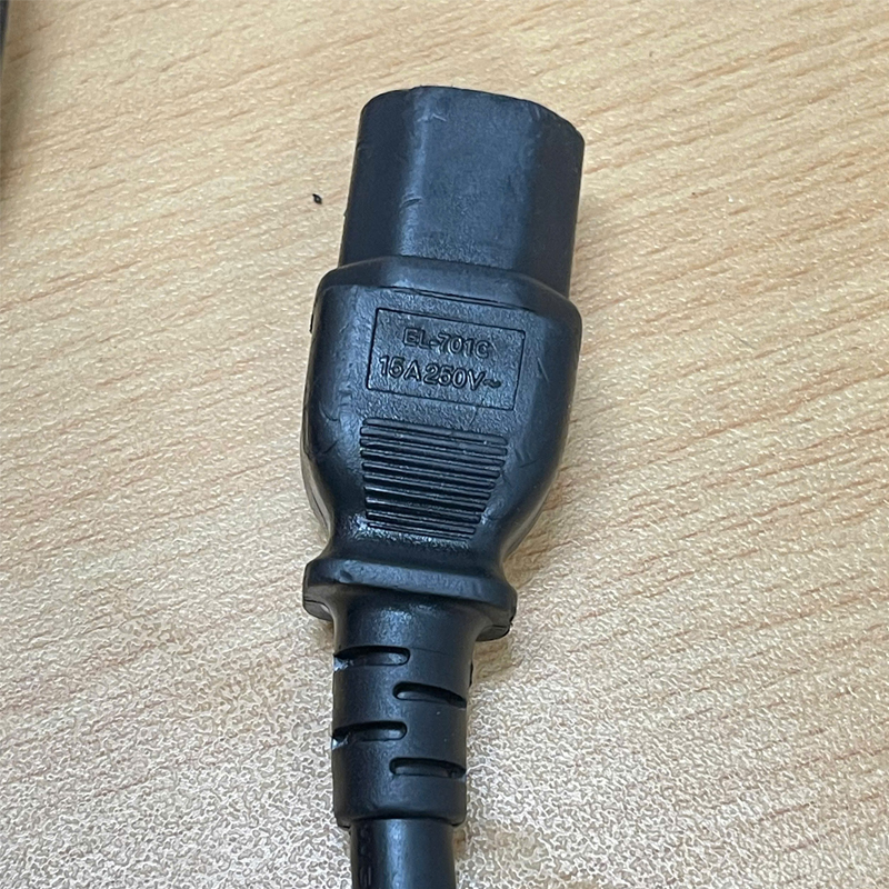 Dây Nguồn IEC 60320 C14 to C15 CHINGCHENG EL-705 E88446 15A 250V 14AWG  3x2.08mm Dài 4M