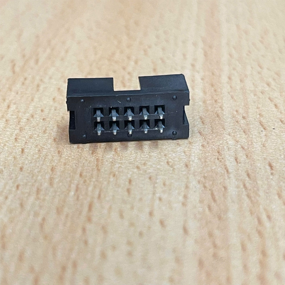 Đầu Jack Hàn Bảng Mạch PCB IDC 10 Pin Male 2x5 Pin 2.54mm Pitch 2 Row IDC Socket Connector Cable