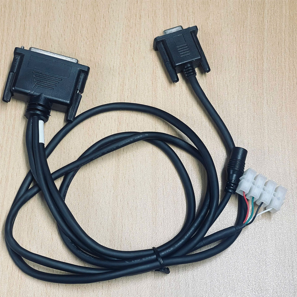 Cáp CAB-PG-S1 Cable Truyền Dữ Liệu RS-232C DB25 Female to DB9 Female + DC&TRIG Length 1.5M
