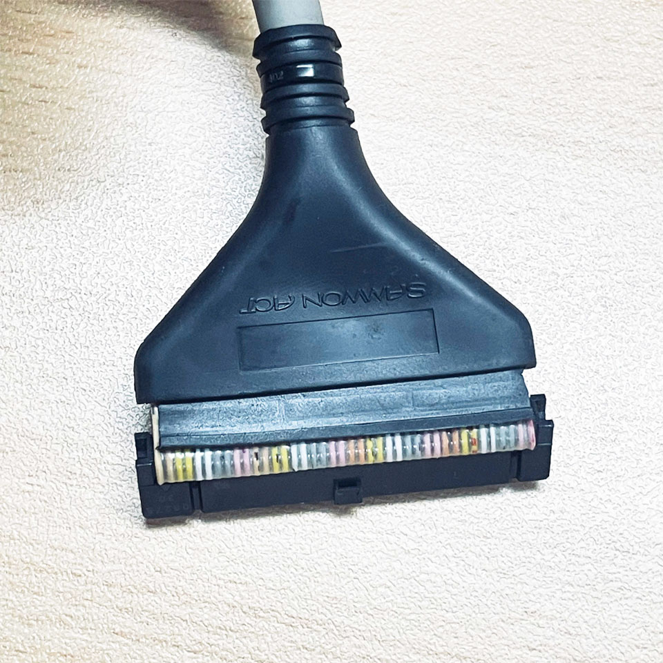 Cáp I/0 IOLINK C40HF-100PB-1 Dài 10M SAMWON ACT Module Signal Cable Connector IDC 40 Pin Female to Female For PLC Mitsubishi Q Series