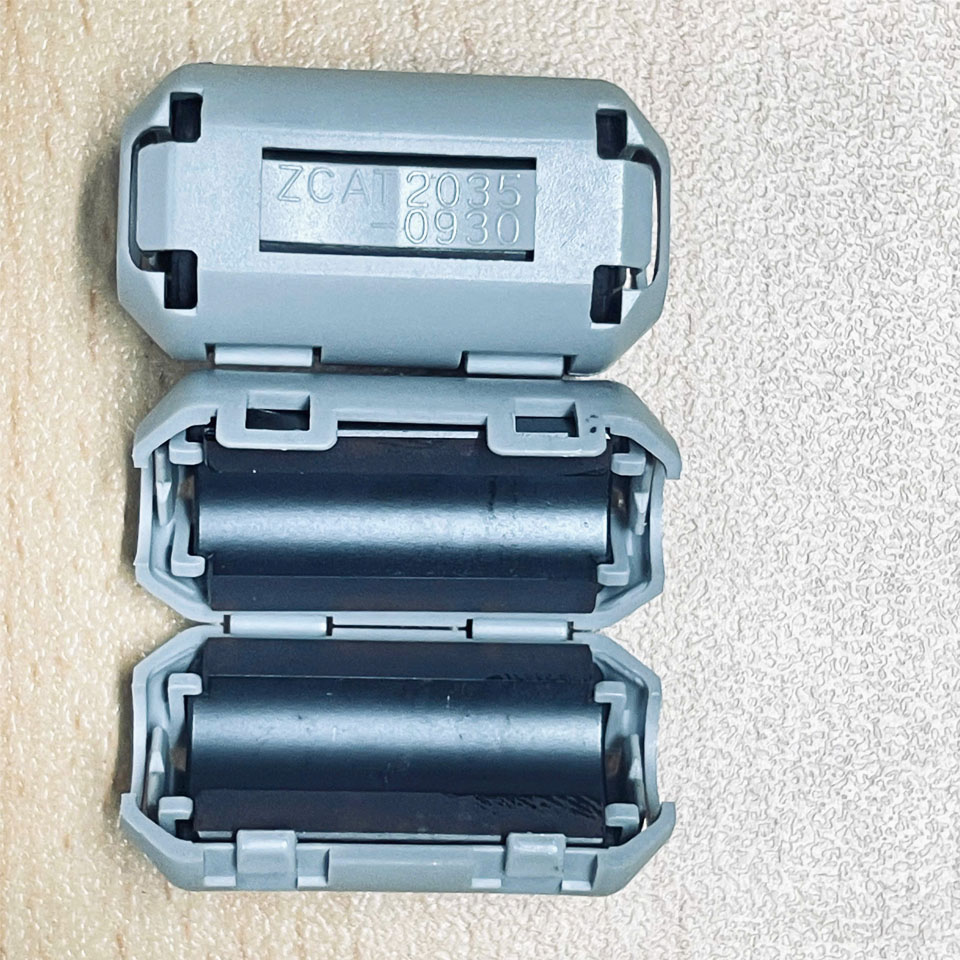 Bộ Lọc Khử Từ Kẹp Dây Tín Hiệu Chống Nhiễu TDK ZCAT2035-0930 Ferrite Clip On Core Cable Max OD 9mm Noise Suppressor EMI RFI Clip Choke