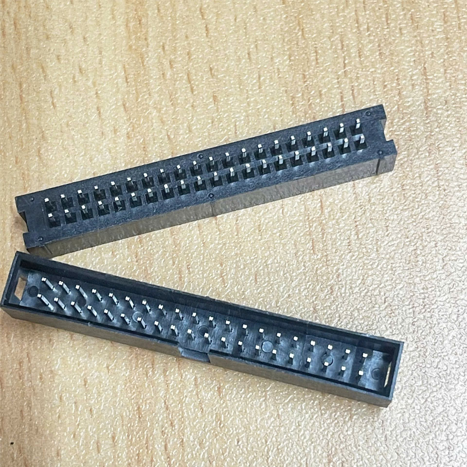 Đầu Nối DIP IDC 40 Pin Male 2x20 2.54mm Pitch Header Socket Connector PCB Through Hole