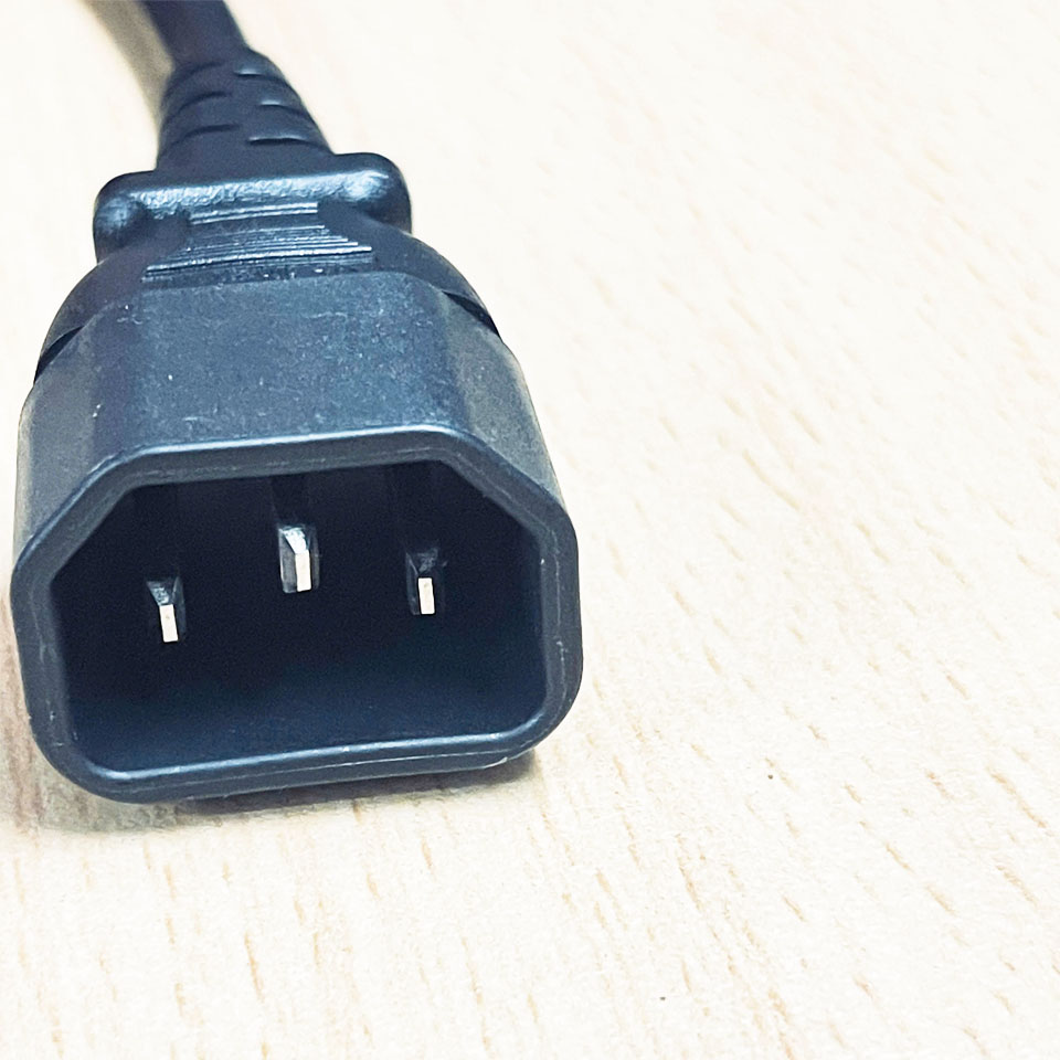 Dây Nguồn HONGLIN HL-005 HL006 AC Power Cord IEC-320 C13 to C14 10A 250V 18AWG 3x1.0mm² Dài 4M Cable For Rack PDU UPS APC witch Server, Network Switch