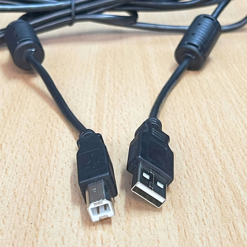 Cáp Kết Nối Máy In Cổng USB 2.0 Cable Type A Male to Type B Male Dài 2M