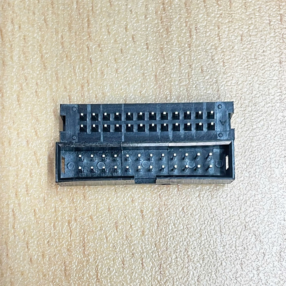 Đầu Nối Cáp IDC SMT 24 Pin Male 2x12 2.54mm Pitch  Cable Connector Male Shrouded Box Header
