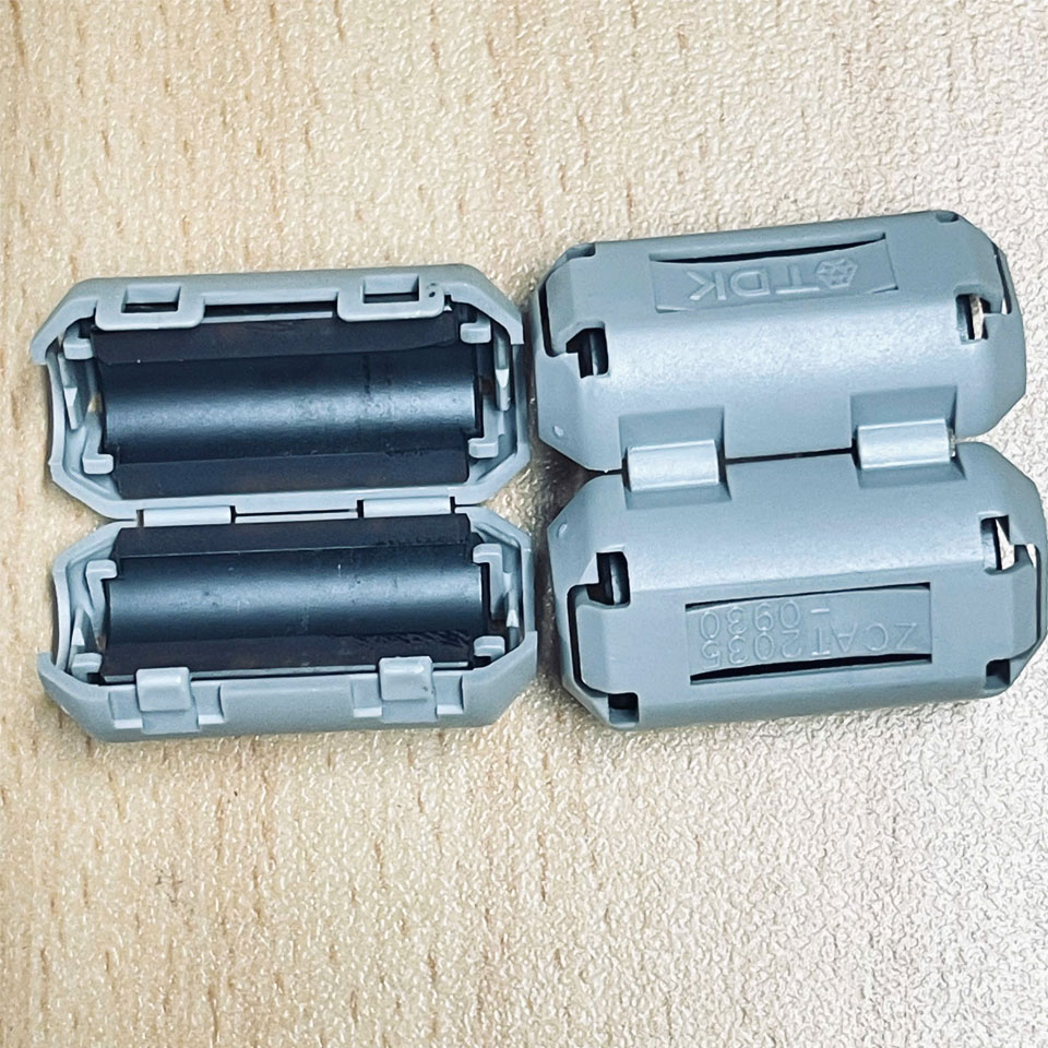 Bộ Lọc Khử Từ Kẹp Dây Tín Hiệu Chống Nhiễu TDK ZCAT2035-0930 Ferrite Clip On Core Cable Max OD 9mm Noise Suppressor EMI RFI Clip Choke