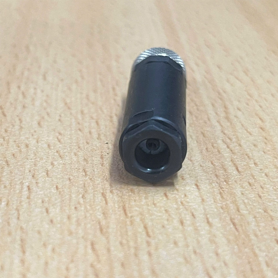 Rắc Hàn A Coded M8 3 Pin Male Industrial Circular Connector Straight IP67 Screw Contacts For Sensors and Signals
