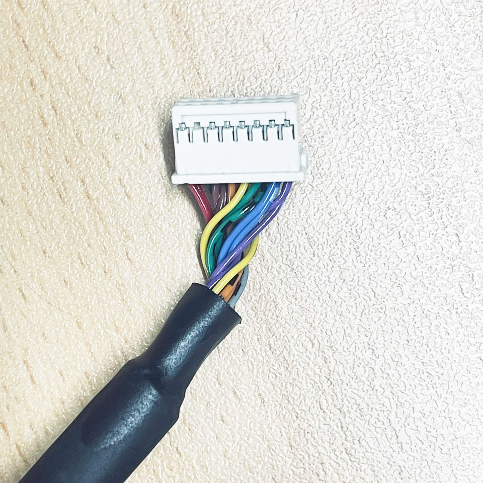 Cáp CSVM-S-001F Dài 1M Connection Cable Molex 16 Pin Female to RGB 3Pin + 12 Core Open Wire For Robot IAI Driver Servo Motion Controller Máy SMT Dây Chuyền Điện Tử