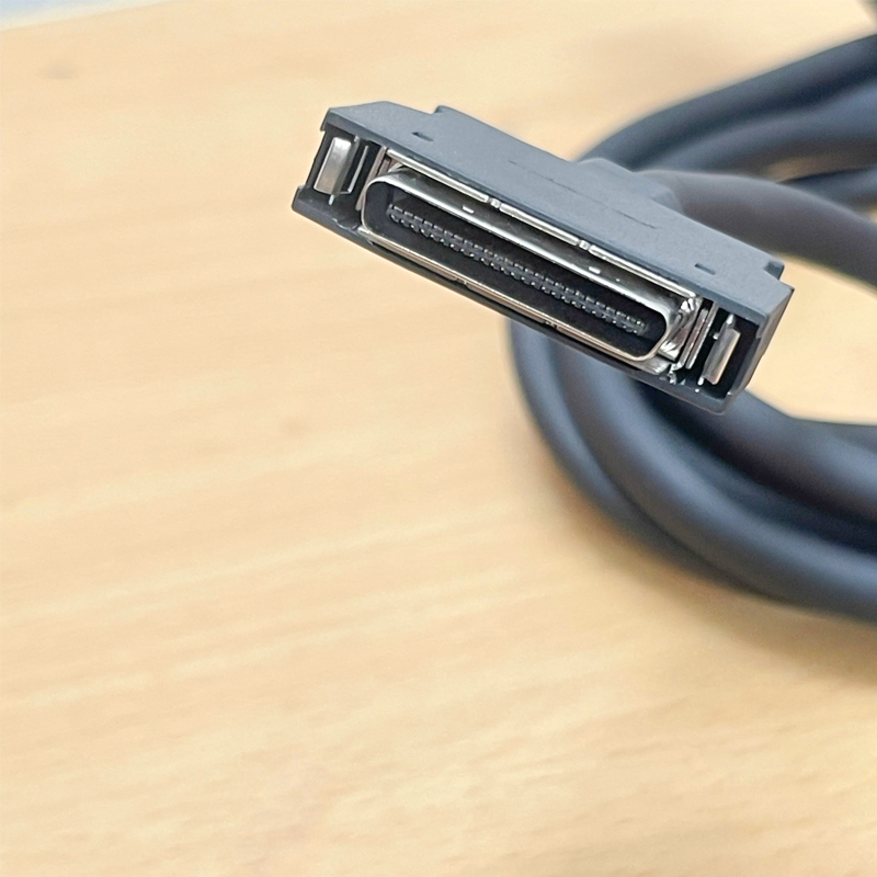 Cáp SCSI VHDCI 50 chân dương dương - SCSI 50Pin Connector Cable for Yaskawa/Mitsubishi/Delta/Huichuan Servo Motors CN1 Transfer Interface Port SCSI Connection Wire