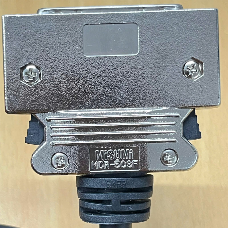Cáp MISUMI-2M Shielded Cable Connector MDR 50 Pin Male to 50 Core Dài 2M For Panasonic A5 Series Servo Driver CN X4 50P Terminal with Control Line I/O Cabl