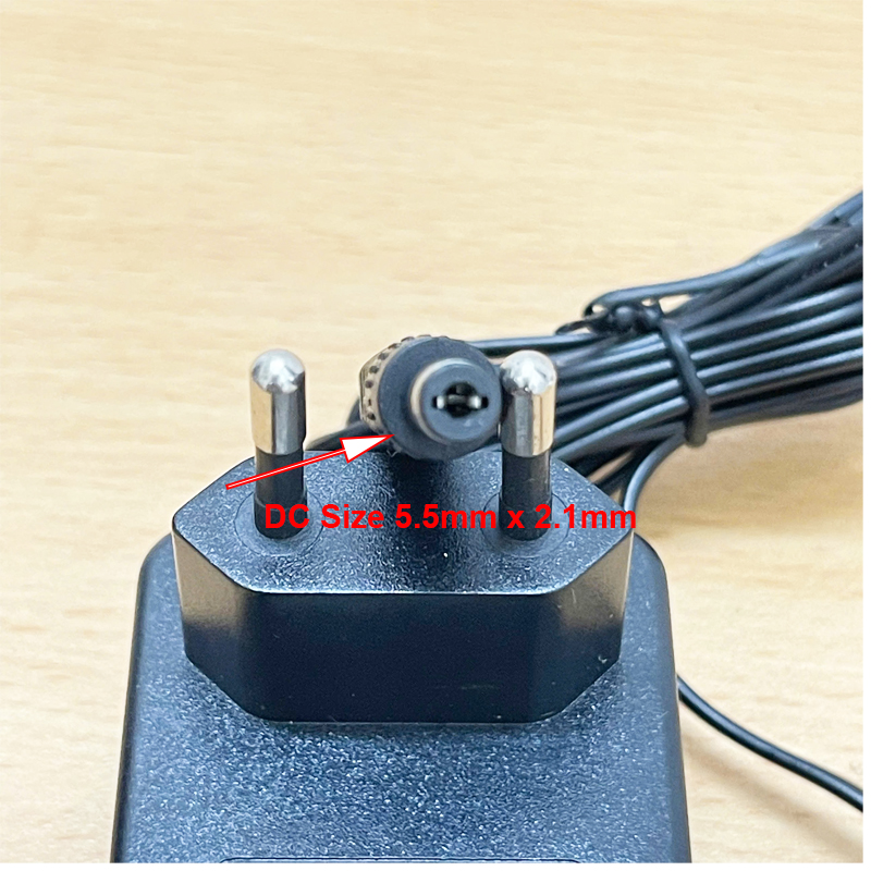 Chuyển nguồn Adapter HUAWEI 12V - 1A 12W HW-120100E0W Chân cắm DC Size 5.5mm x 2.1mm