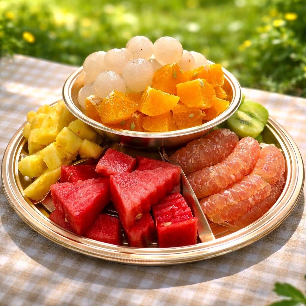 Khay Quả 2 tầng