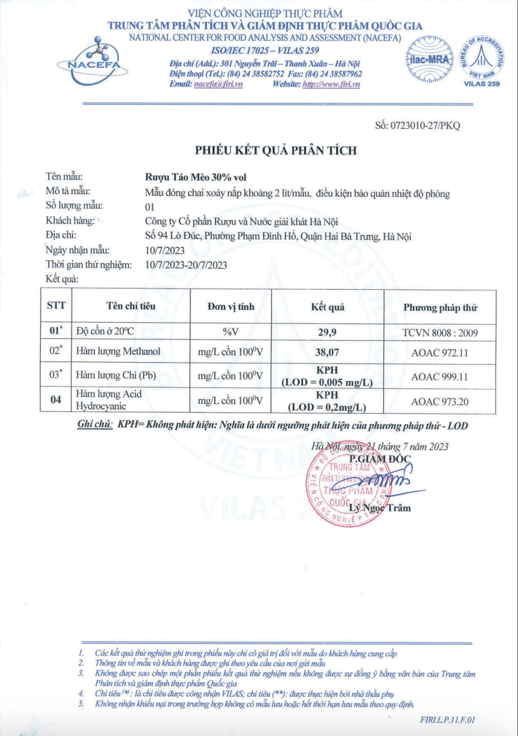 Rượu Táo Mèo Liquor HALICO nồng độ 30%v chai 500ml không kèm hộp