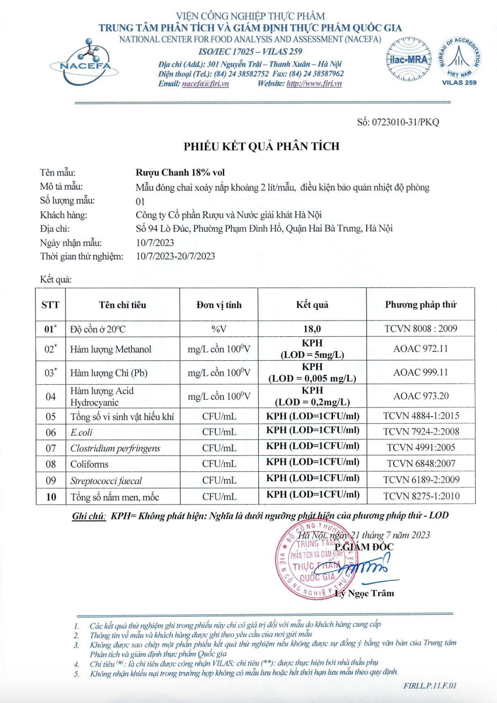 Rượu trái cây HALICO vị chanh nồng độ 18% chai 500ml không kèm hộp