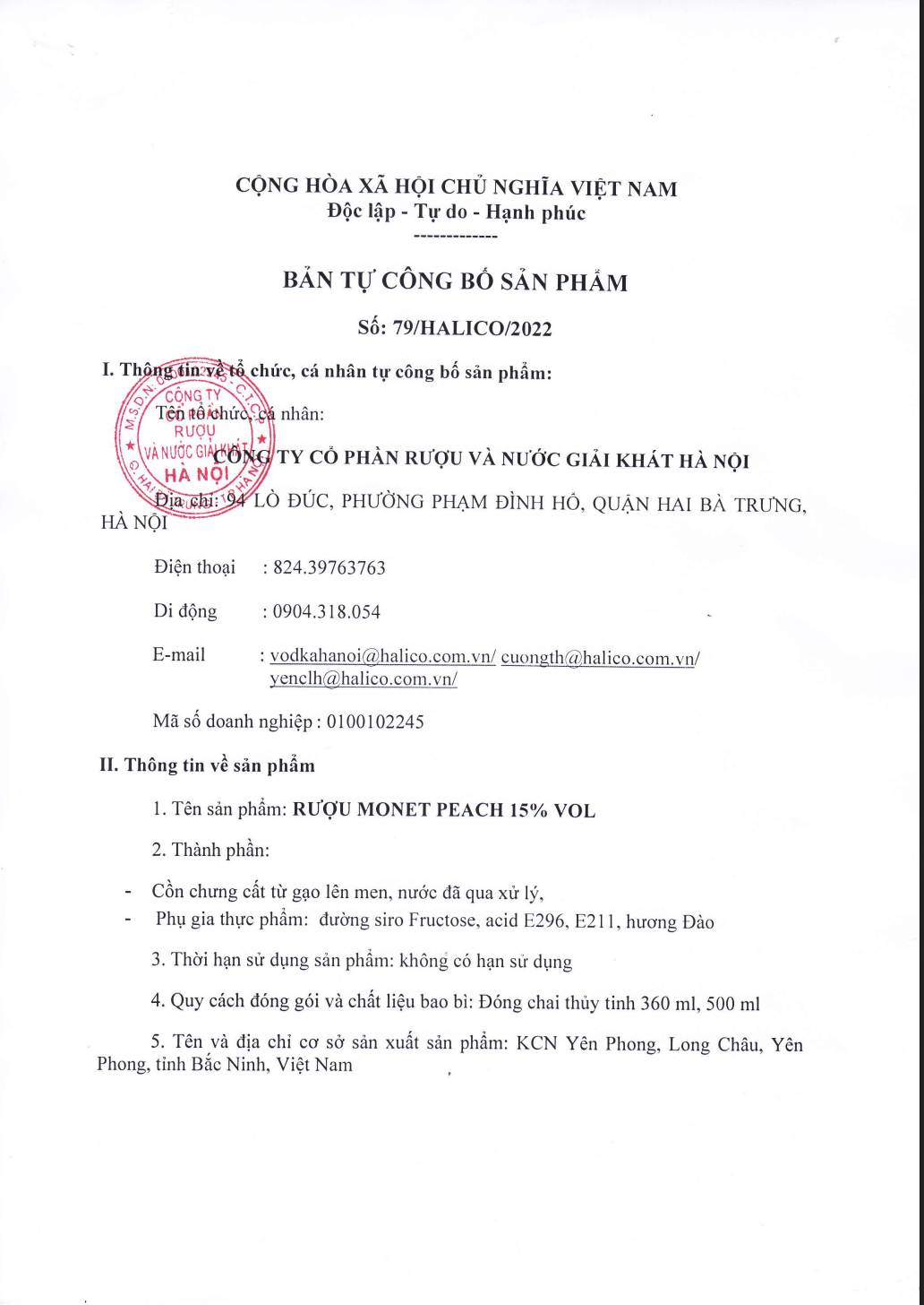 Rượu Soju Monet Peach vị đào HALICO nồng độ 15% chai 360ml không kèm hộp