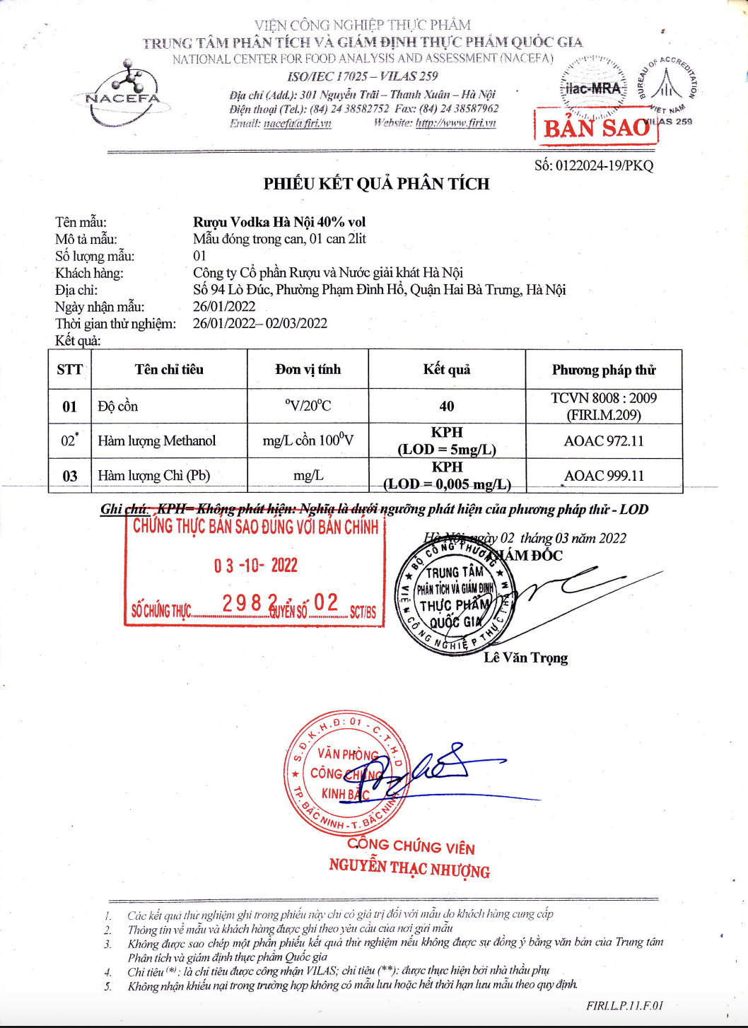 Rượu Vodka Collection HALICO nồng độ 40% chai 100ml kèm hộp