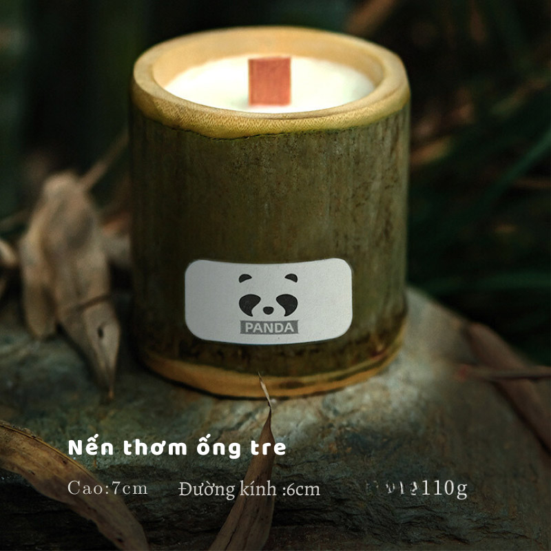 Bộ quà tặng nến sáp thơm khu rừng tre Panda
