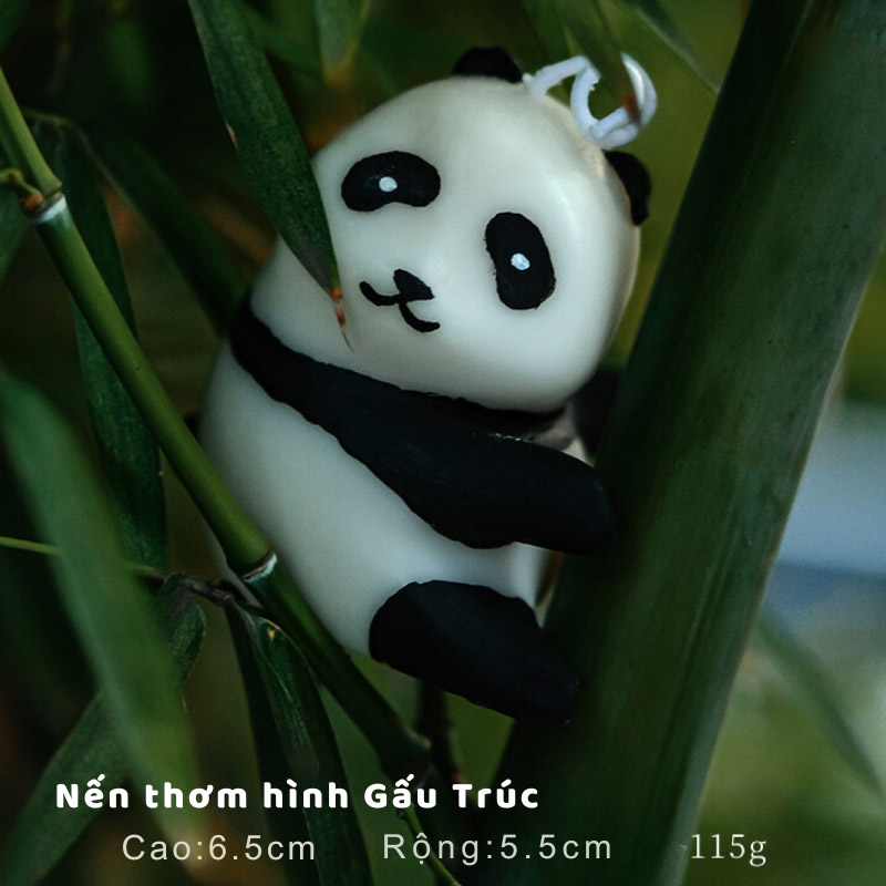 Bộ quà tặng nến sáp thơm khu rừng tre Panda