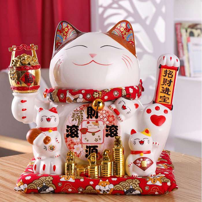 Mèo vẫy tay Đại phát tài – 28cm