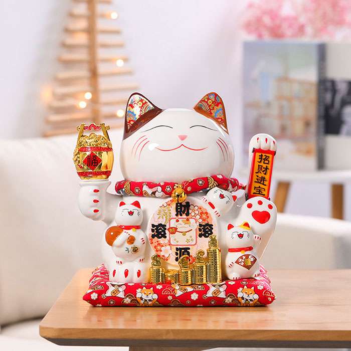 Mèo vẫy tay Đại phát tài – 28cm