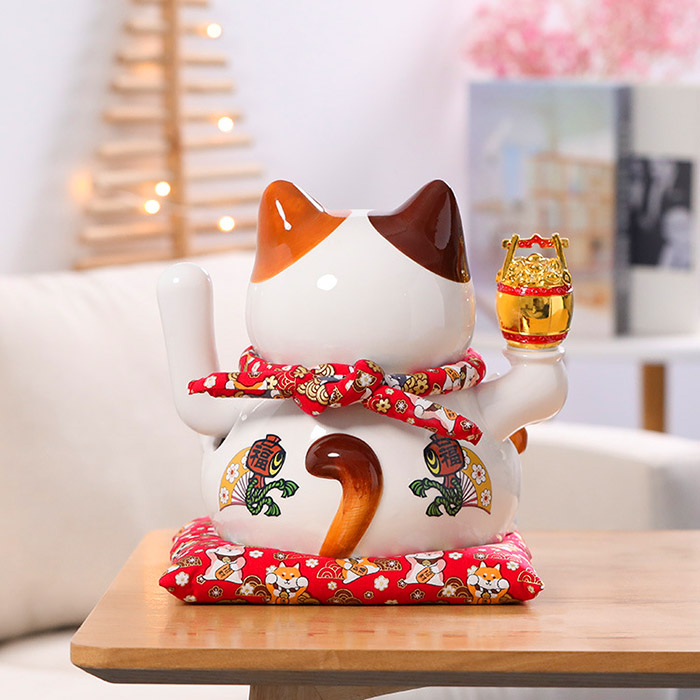 Mèo vẫy tay Đại phát tài – 28cm