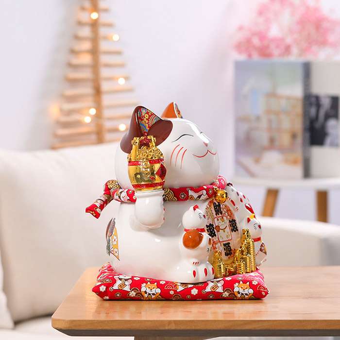 Mèo vẫy tay Đại phát tài – 28cm