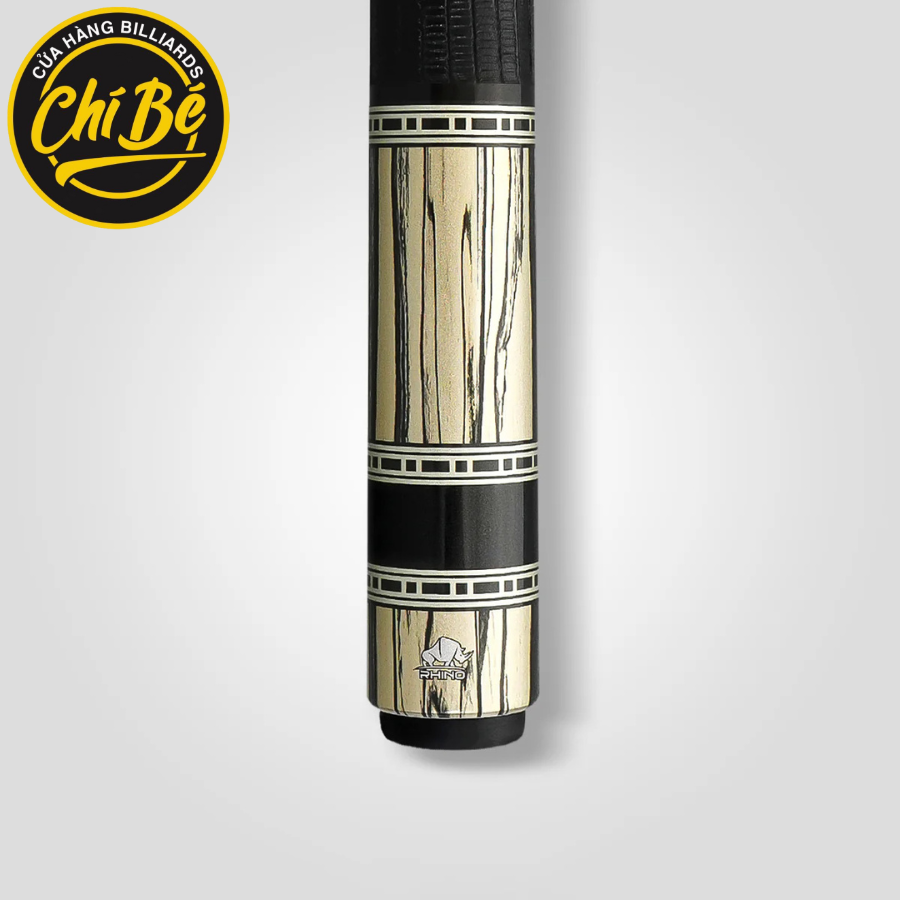 Rhino RETRÔ Ebony Tay da vân kỳ đà ,có chỉa ,12.5mm