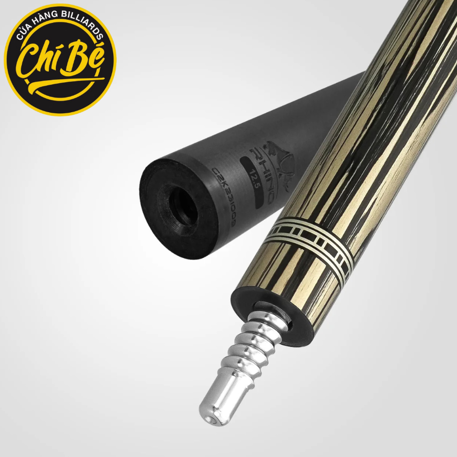 Rhino RETRÔ Ebony Tay da vân kỳ đà ,có chỉa ,12.5mm