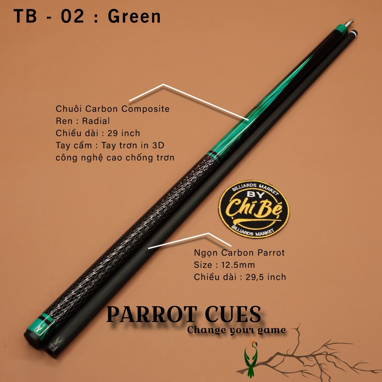 Parrot TB -02 Green
