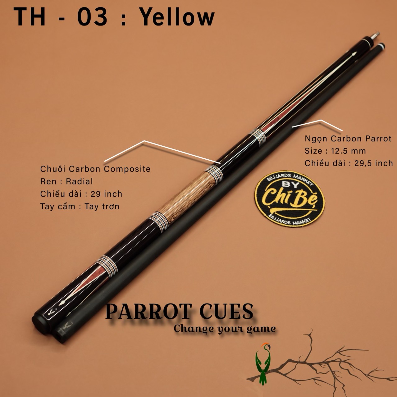 Parrot TH - 03 Yellow