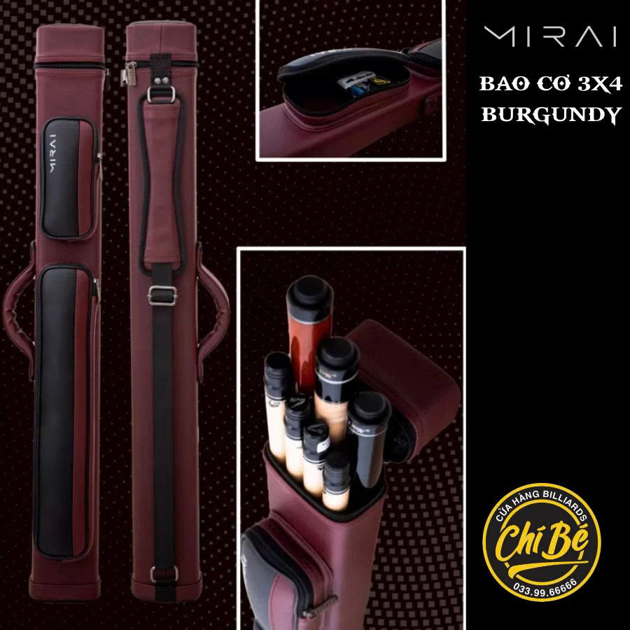 BAO MIRAI ĐỎ 3x4