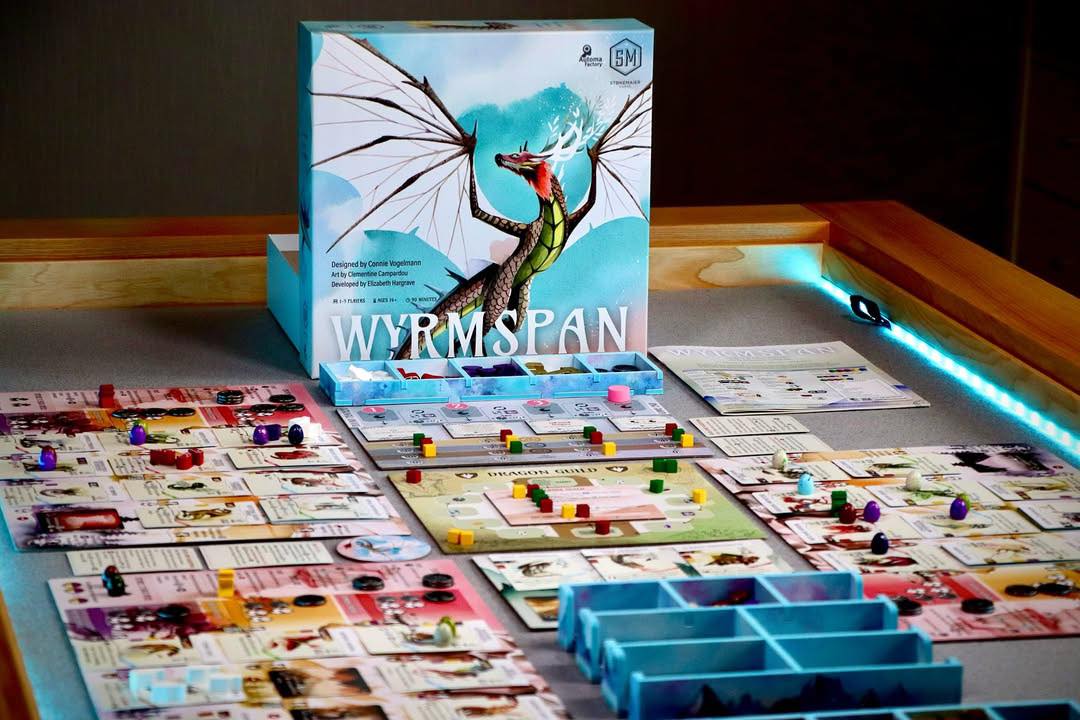 Wyrmspan Review: Hậu Duệ Wingspan Hay Kẻ Thống Trị Mới?