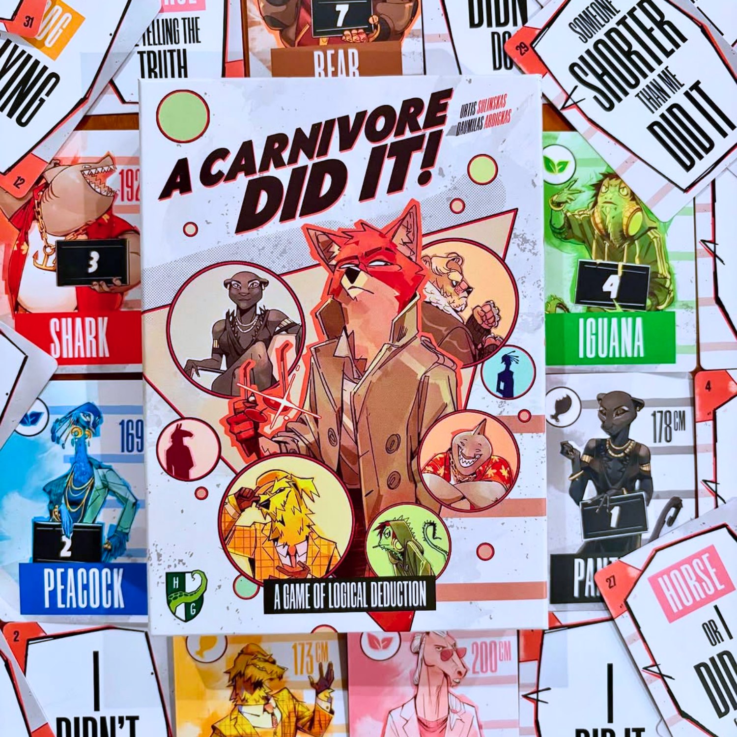 Review A Carnivore Did It: Siêu phẩm board game ẩn vai kịch tính dành cho nhóm bạn 2026