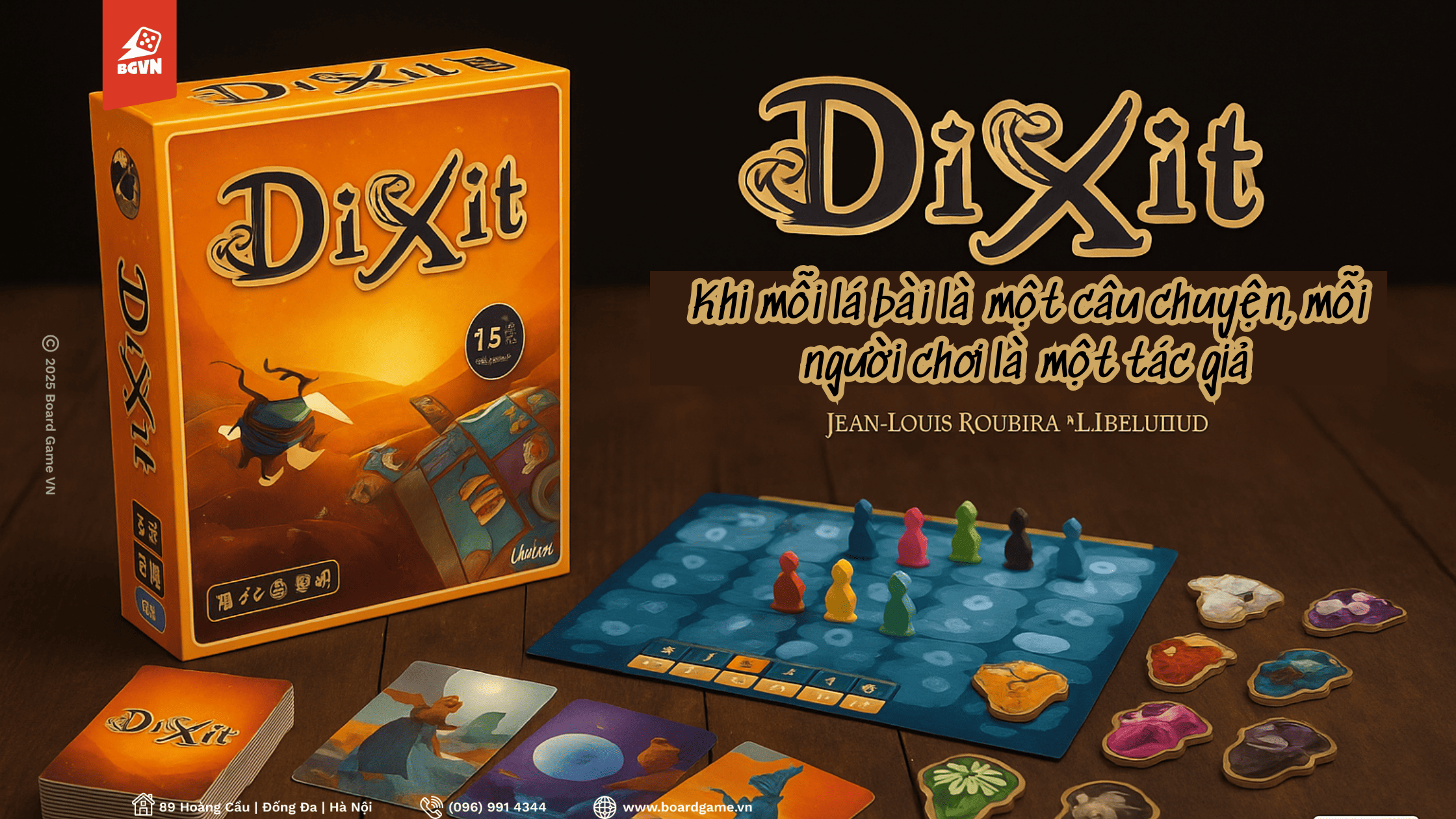 Dixit – Khi mỗi lá bài là một câu chuyện, mỗi người chơi là một tác giả