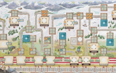 Giới thiệu board game Great Western Trail