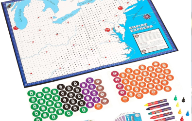 Giới thiệu board game Empire Express - Vẽ đường ray, xây vận may!