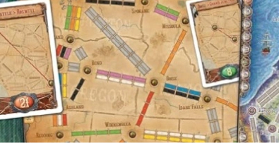Giới thiệu board game Ticket To Ride France Old West Map 6