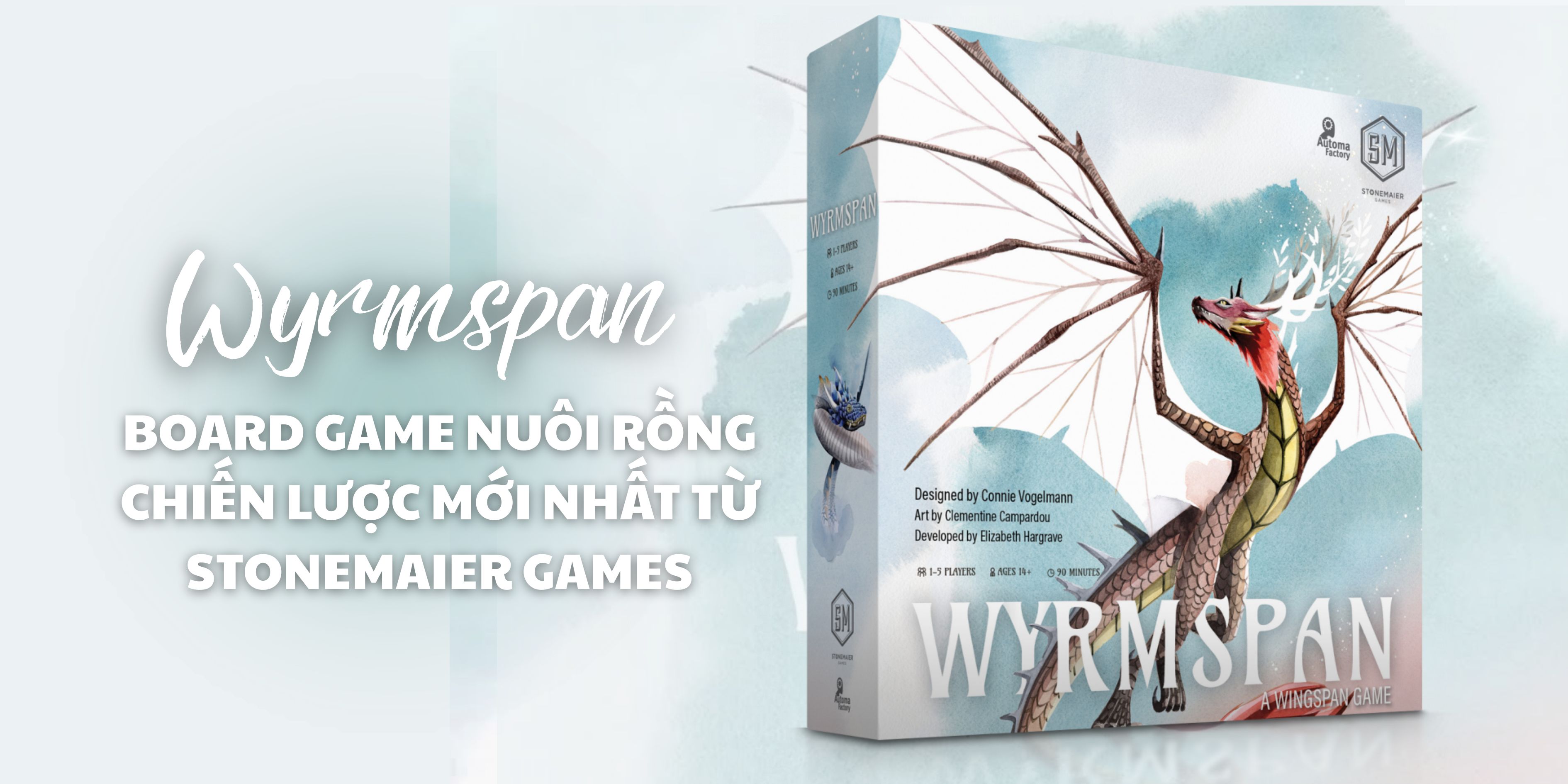 Wyrmspan – Board Game Nuôi Rồng Chiến Lược Mới Nhất Từ Stonemaier Games