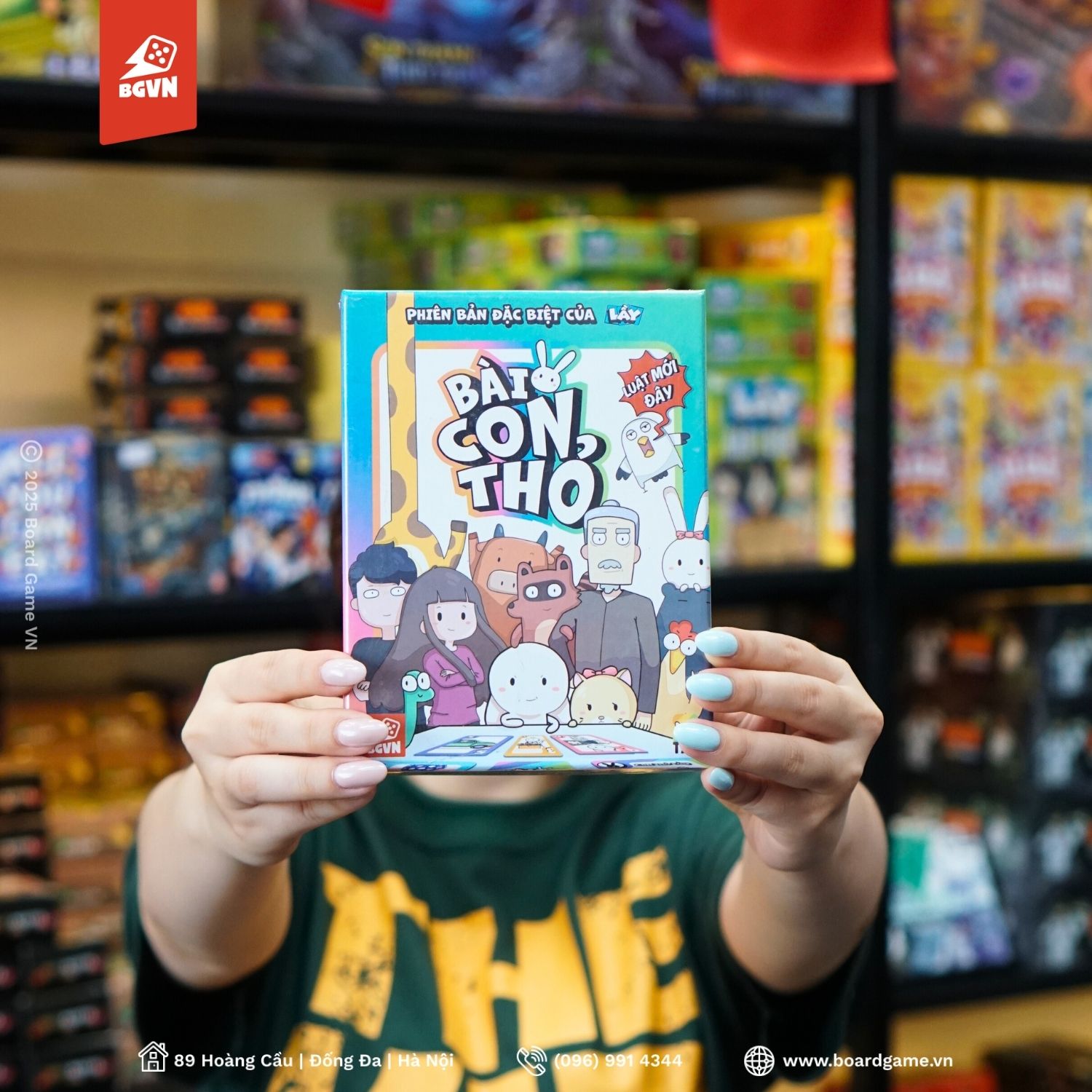 Combo 3 Board Game “Bất Bại” - Mèo Nổ, Ma Sói, Bài Con Thỏ