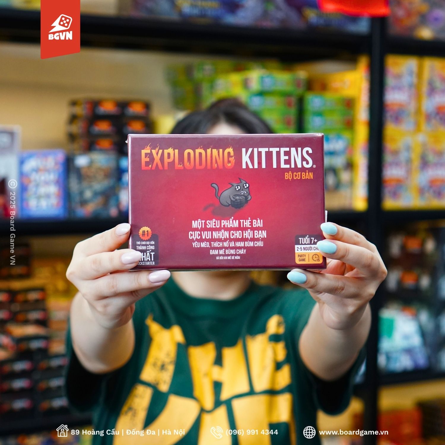 Combo 3 Board Game “Bất Bại” - Mèo Nổ, Ma Sói, Bài Con Thỏ