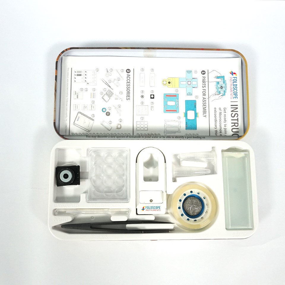 Kính Hiển Vi Giấy Foldscope phiên bản Deluxe (full phụ kiện)