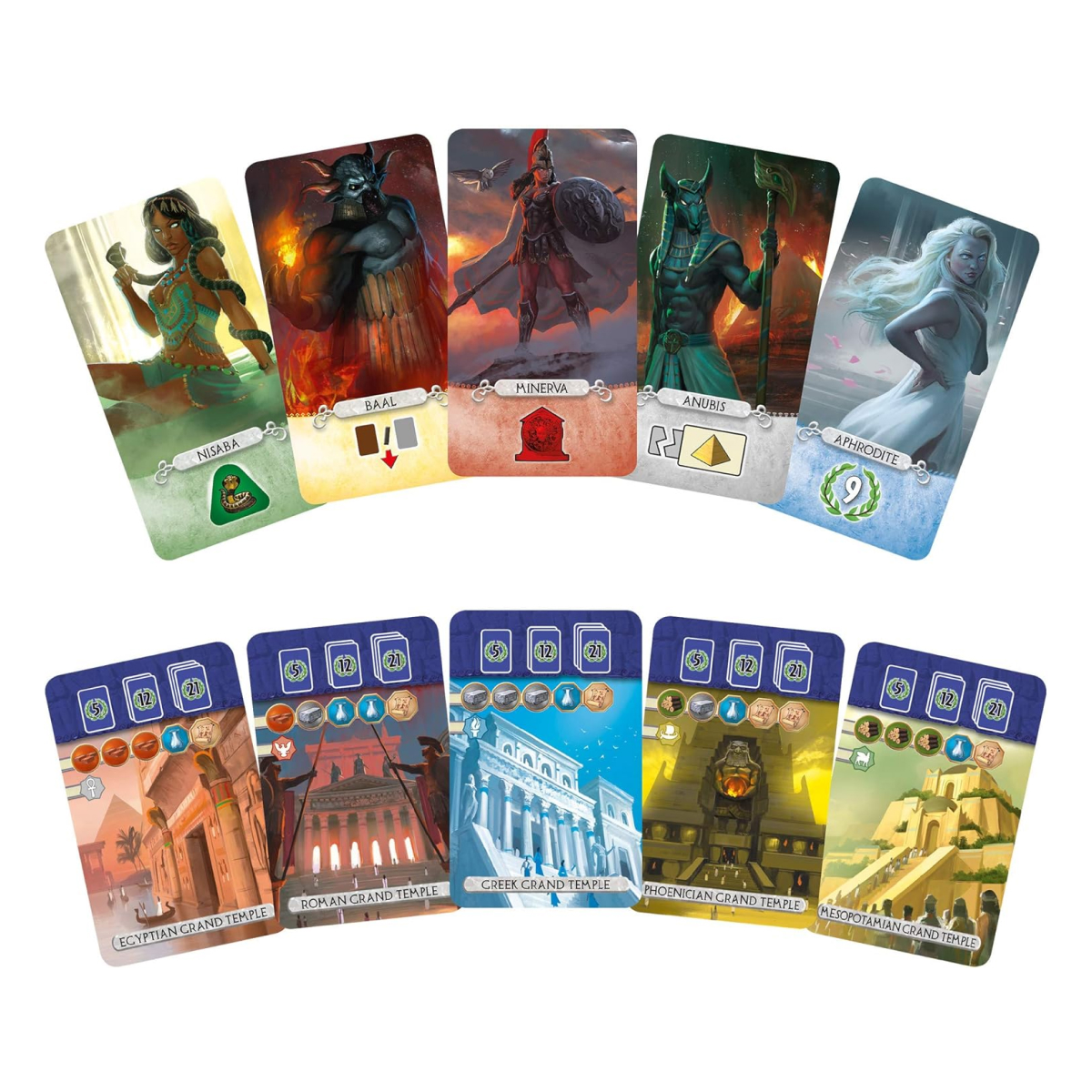 7 Wonders Duel Pantheon
