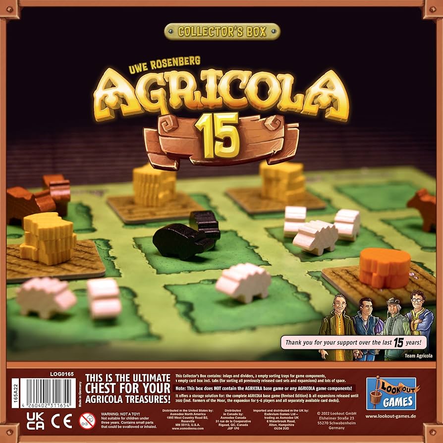 Agricola: The 15Th Anniversary Collector'S Box (Hàng mới về)