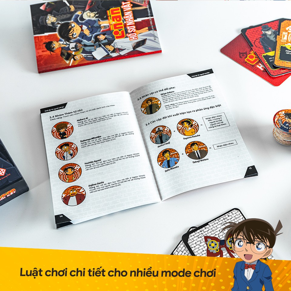 Thám tử lừng danh Conan - Hồi Kết - kèm bộ Hồ sơ 25 nhân vật cực chất