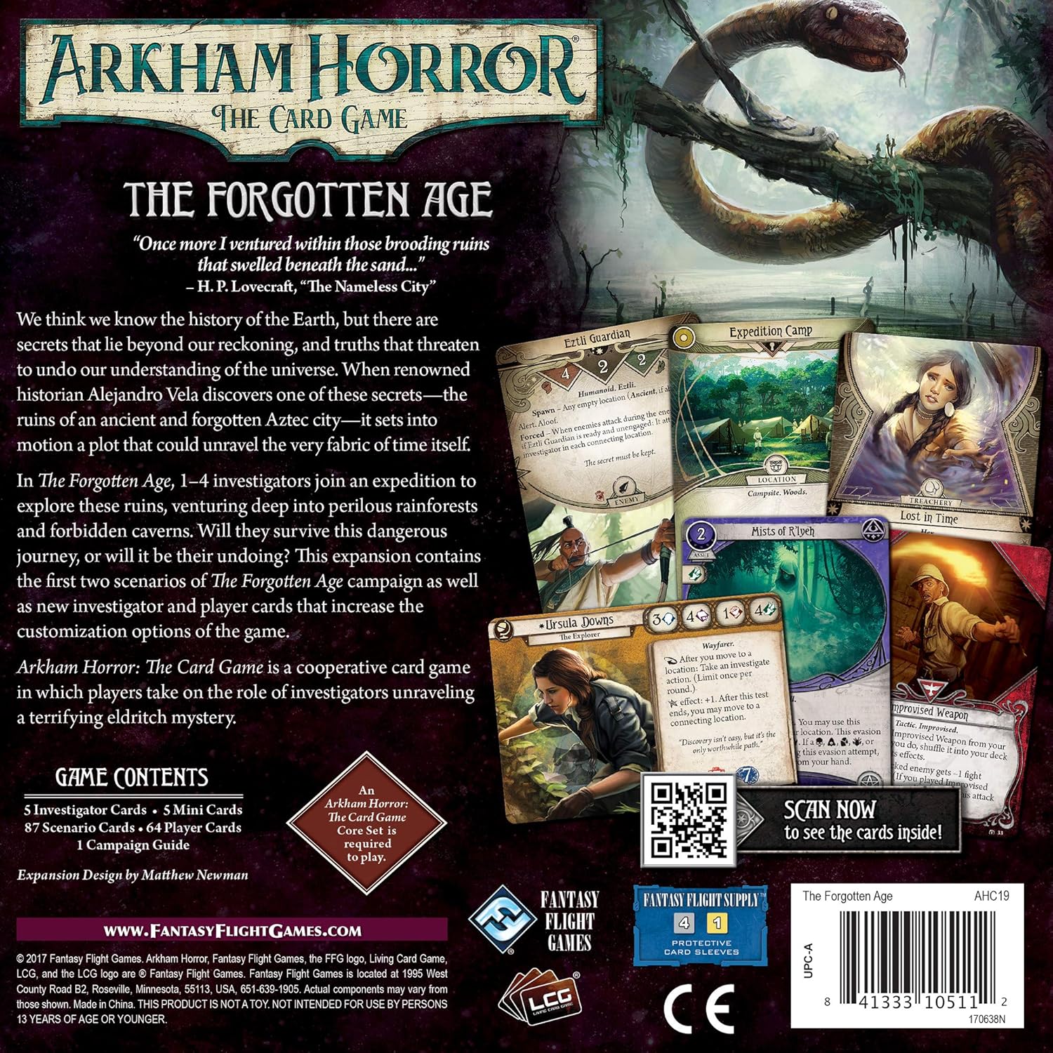 Arkham Horror: The Card Game The Forgotten Age Expansion (Hàng mới về)