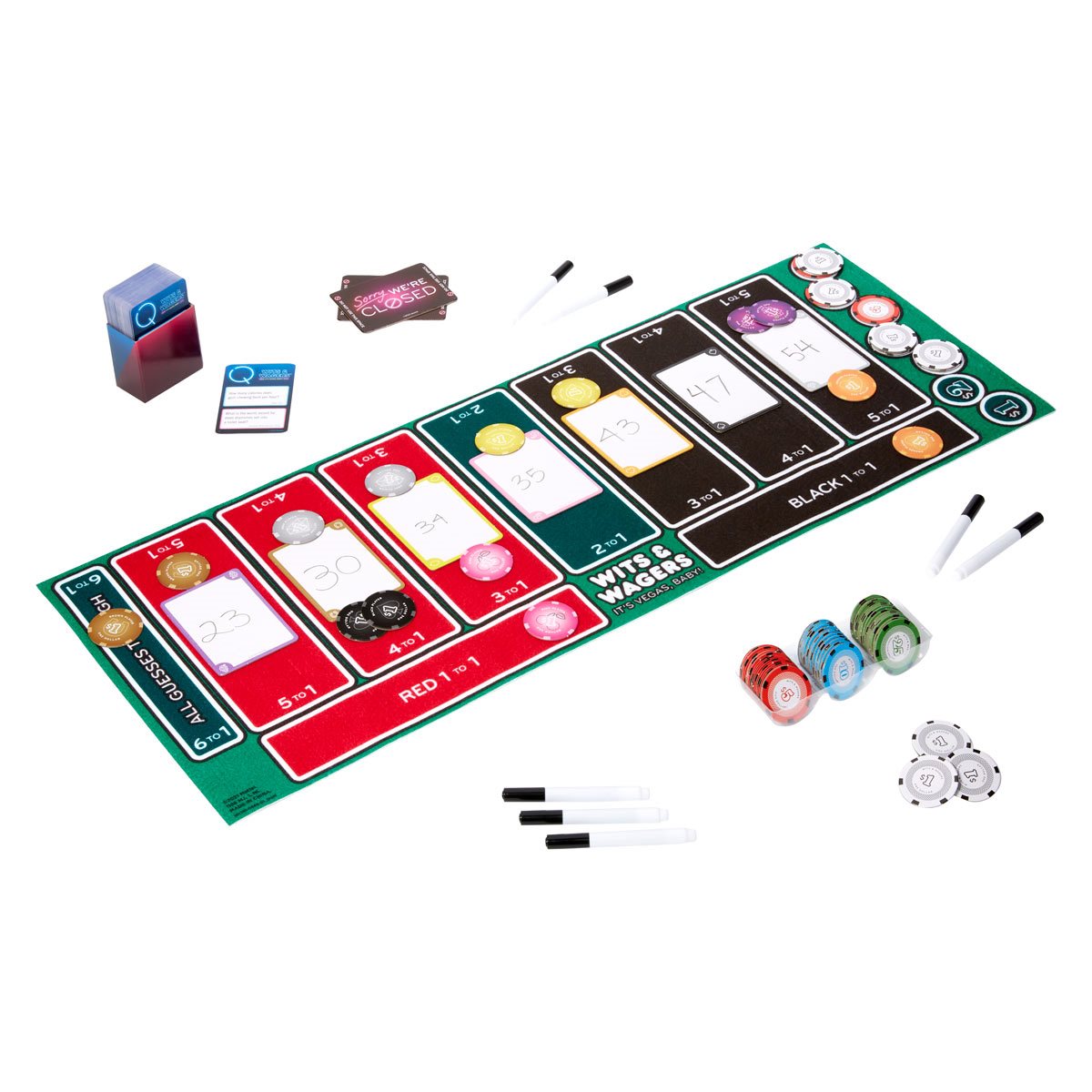 Wits And Wagers Board Game: It’s Vegas, Baby  (Hàng mới về)